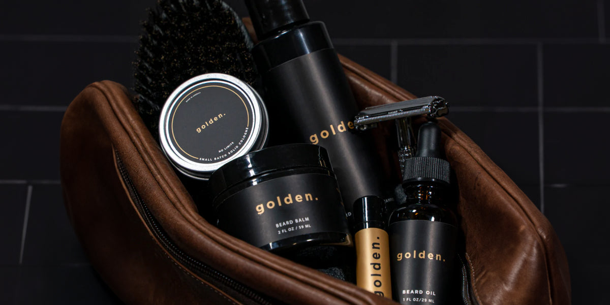 Golden Grooming's summer travel essentials.